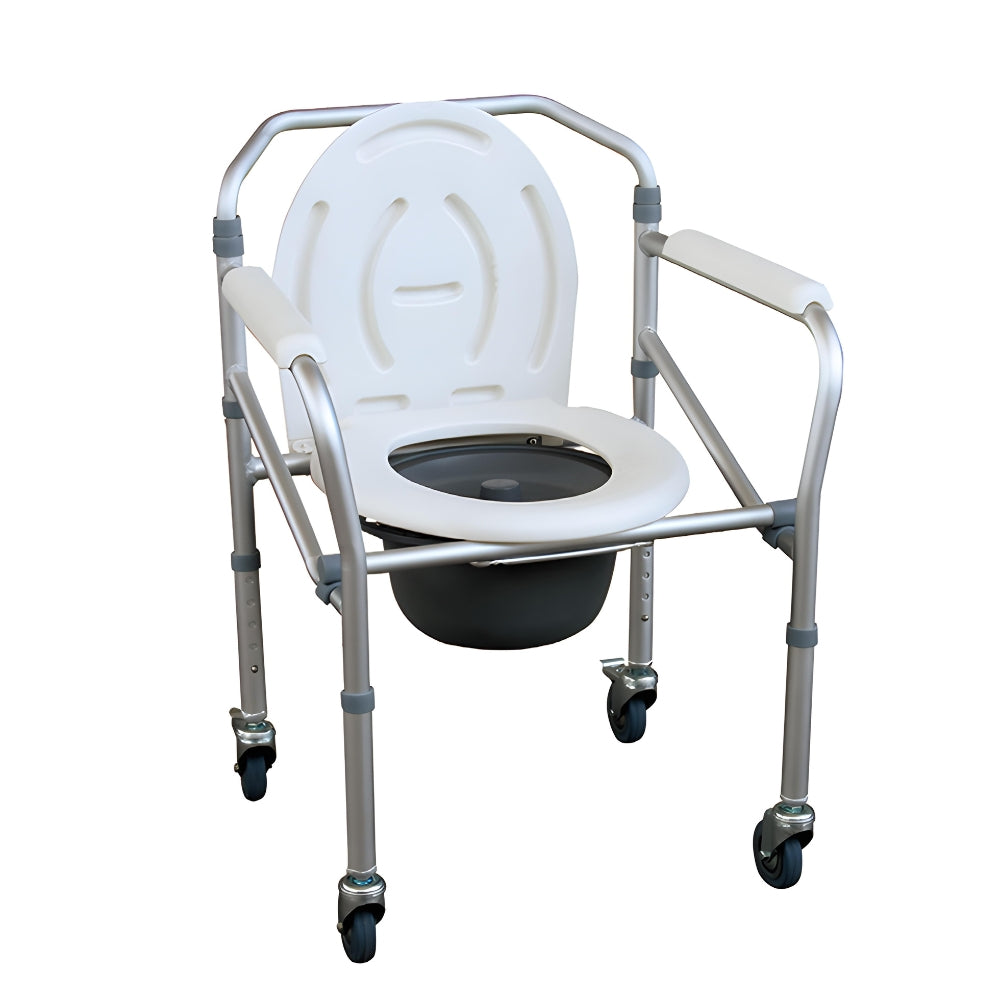 Chaise d'aisance pliante en aluminium - WR5696LW