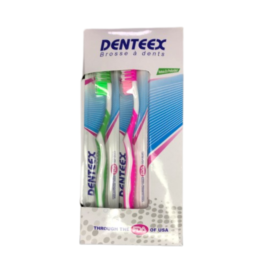 Brosse à dents DENTEEX - Medium ''À travers les USA"